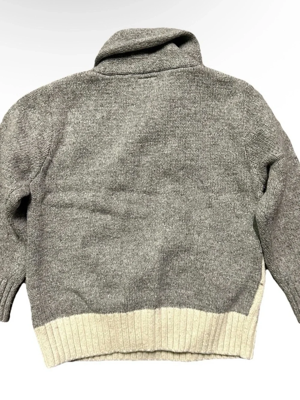 Toddler Boy Baby Gap Collard Grey Sweater Snow Skiing Winter Size 2T